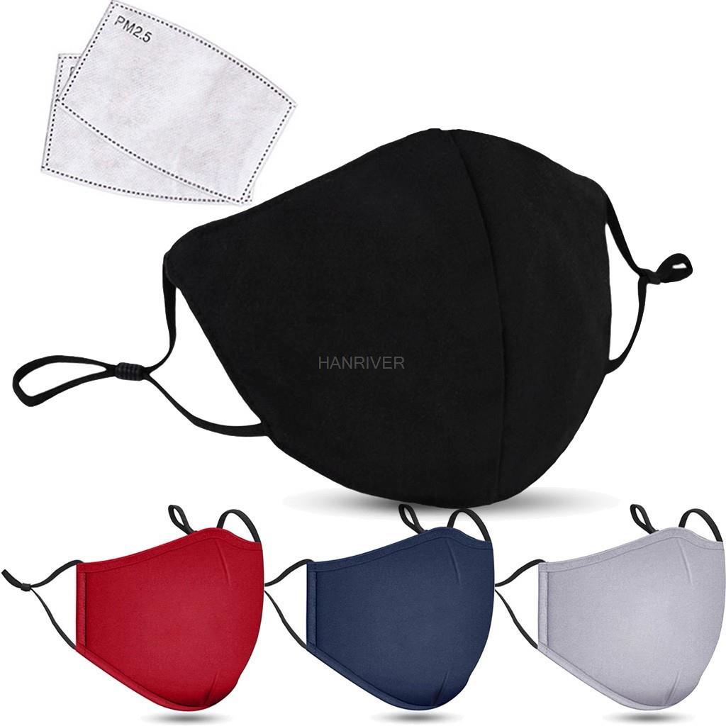 Cloth Face Mask Washable - Bawełniana maska na twarz PM2.5 z