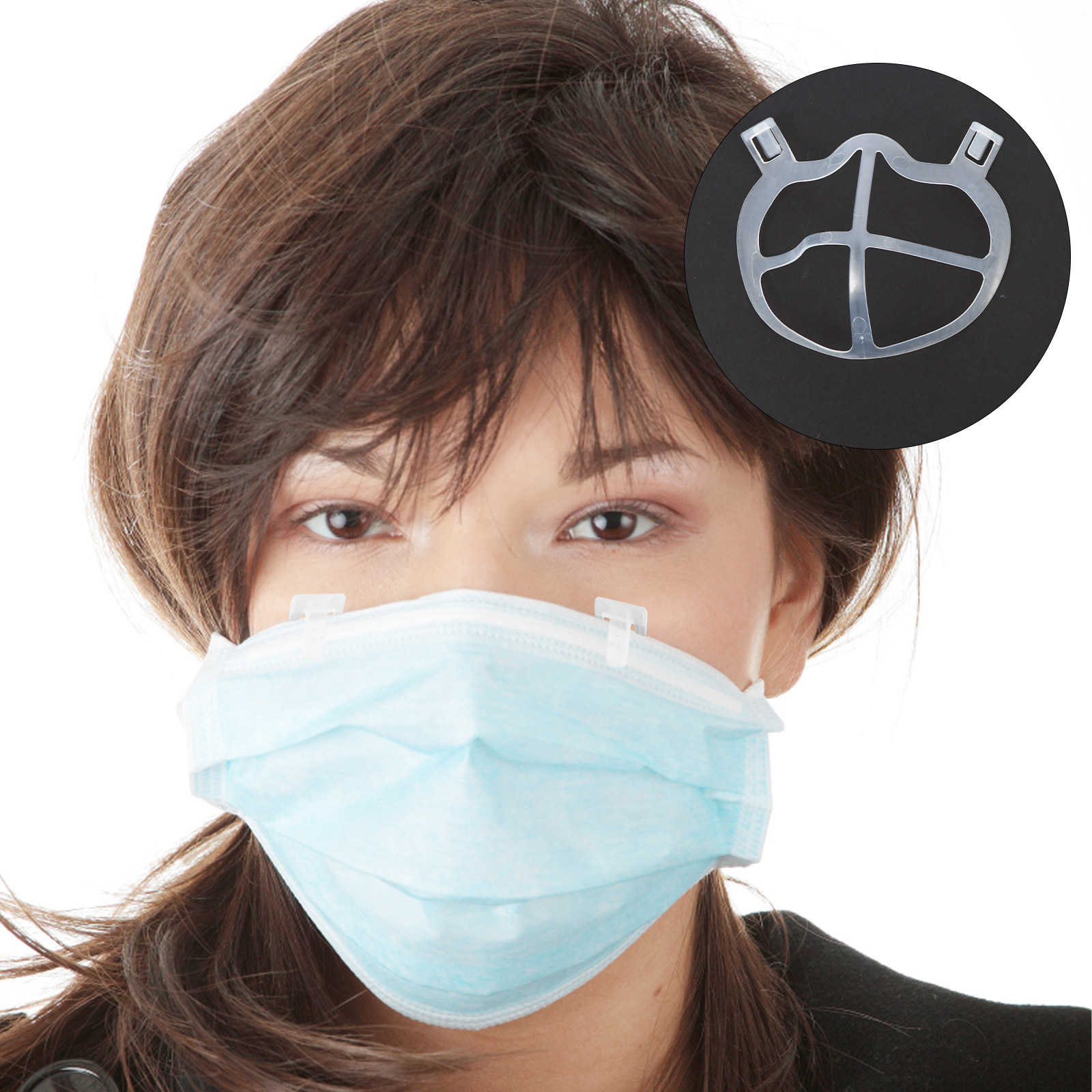 Silicone Mask Bracket - 10 szt. Lekki, bezwonny silikonowy wewnętrzny