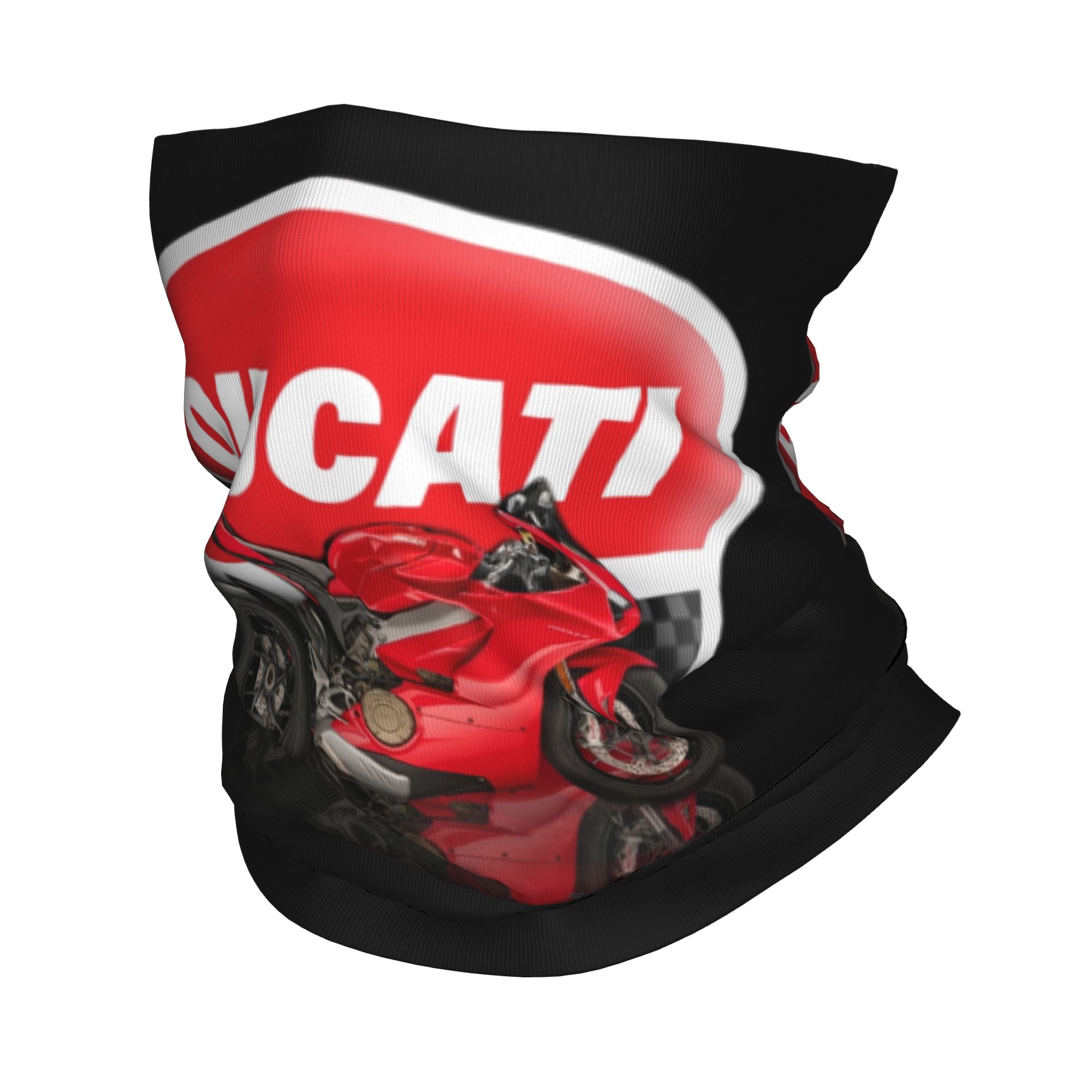 Neck Gaiter Face Cover - Wiatroodporna chusta na szyję Ducati Custom