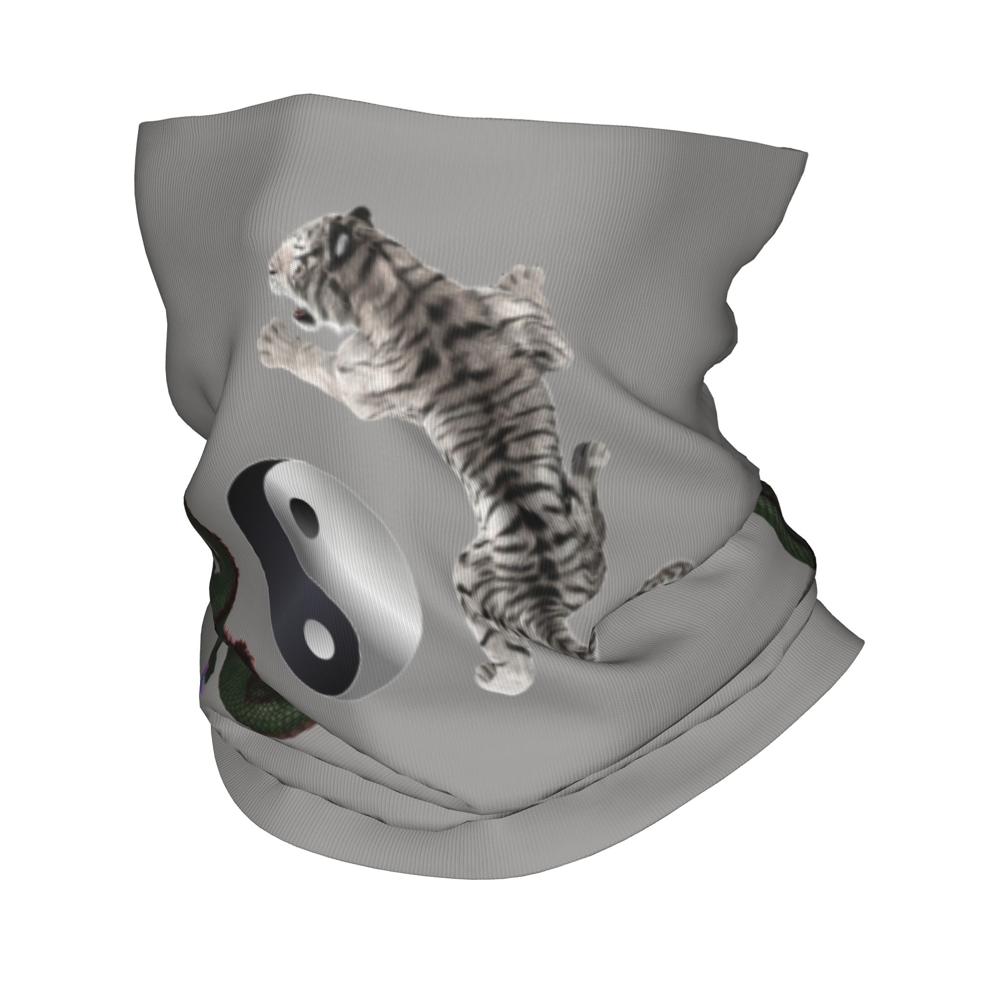 Neck Gaiter Face Cover - Wielofunkcyjna chusta/bandana z motywem Yin Yang