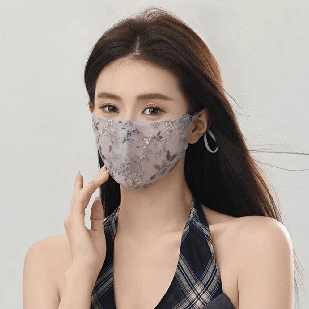 Delikatna haftowana kwiatowa l – Respirator Half Face recenzja i cena